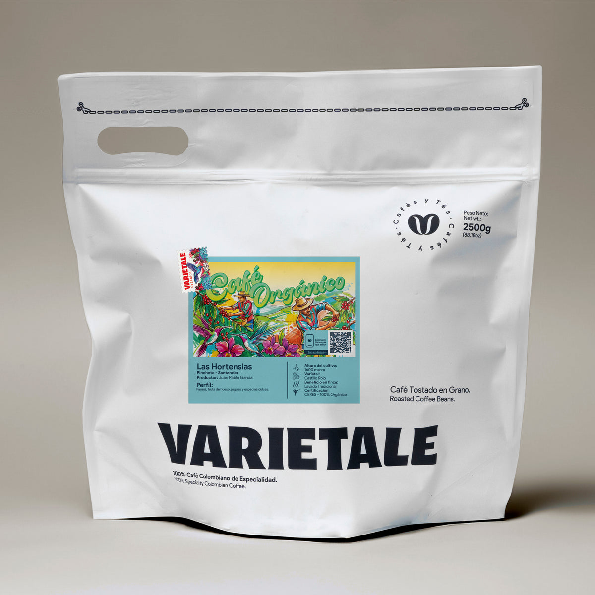 Café Las Hortensias 2500 g · bolsa Varietale