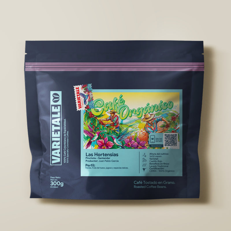 Café Las Hortensias 300 g · bolsa Varietale