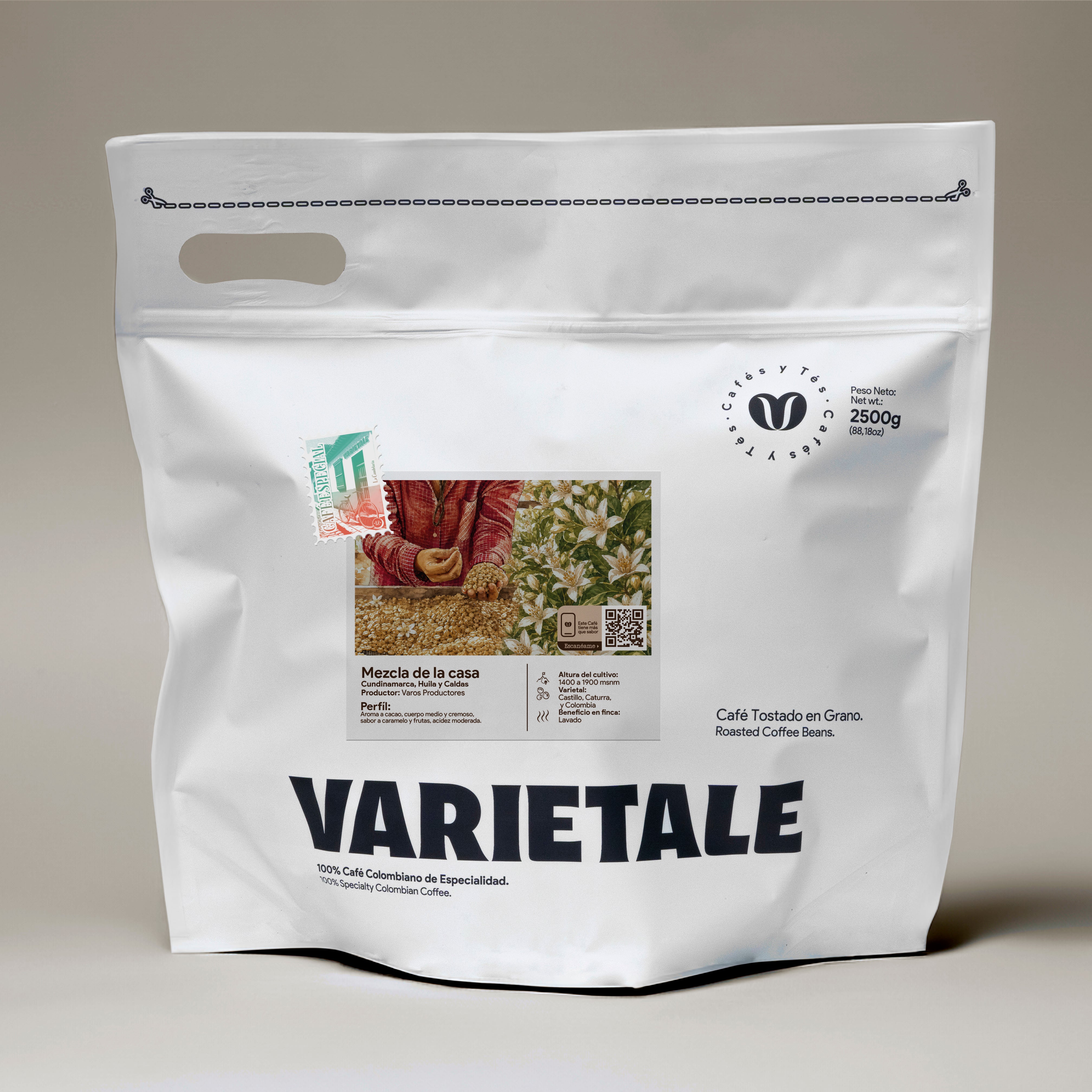 Café Mezcla de la Casa 2500 g · bolsa Varietale