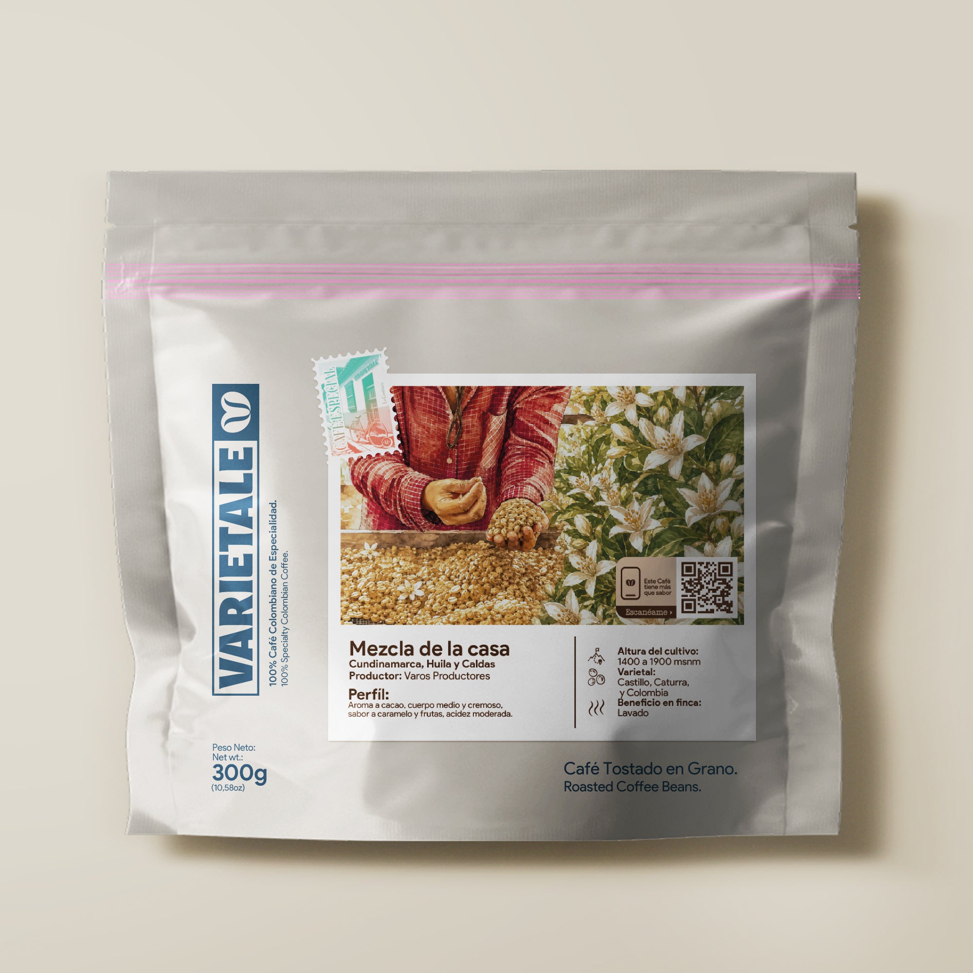 Café Mezcla de la Casa 300 g · bolsa Varietale
