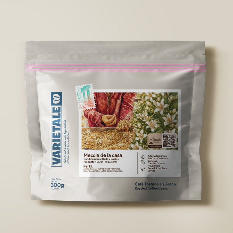 Café Mezcla de la Casa 300 g · bolsa Varietale