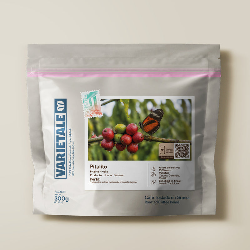 Café Pitalito 300 g · bolsa Varietale
